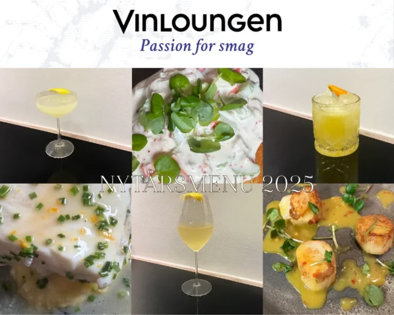 Vinloungen - Gourmet nytårsmiddag